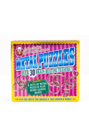 Professor Murphy's Metal Puzzles: Over 30 Brain-busting Teasers!